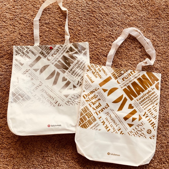 lululemon athletica Handbags - 🍋LULULEMON LG Holiday 2018 & 2019 Shopping Totes